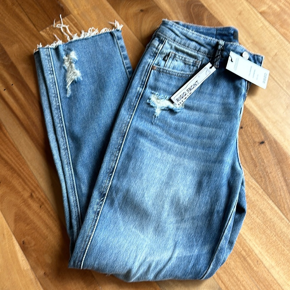 Judy Blue rigid magic, straight leg jeans. Size one. - Picture 1 of 5
